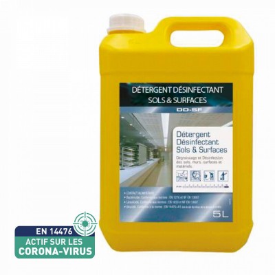 DÉTERGENT DÉSINFECTANT SOLS ET SURFACES DD-SF