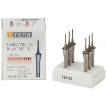 Fraise SIRONA pour MCX / MCXL -Cylinder Pointed 12 EF